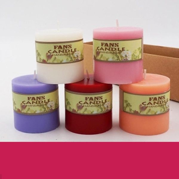 

candles 5 pcs scented wax christmas decorations vela perfumada bougie decoratif decorative 50ko376