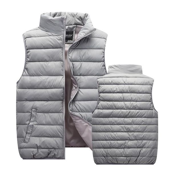 

plus size xs-5xl sleeveless winter jacket black down vest women's windproof warm waistcoat outwear women vests s, Black;white