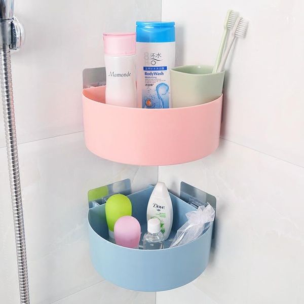 

bathroom storage & organization plastic toilet washroom suction cup wall hanging rack