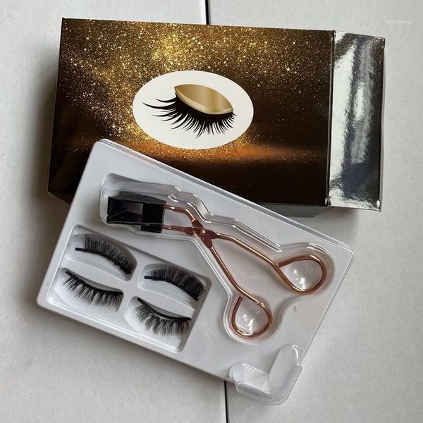

wholesale 2pc quantum magnet false eyelash set with accessories long lasting waterproof korean women cosmetic eye lashes tool eyelashes1