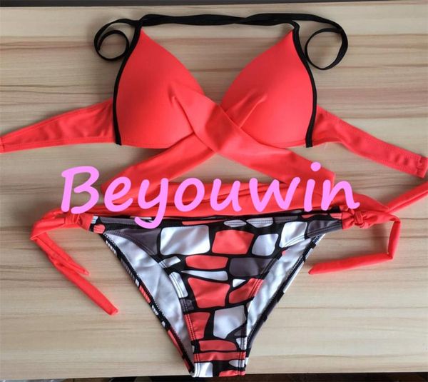 

bras sets 30pcs/lot 7028 fashion lady bra set selling summer bikini, Red;black