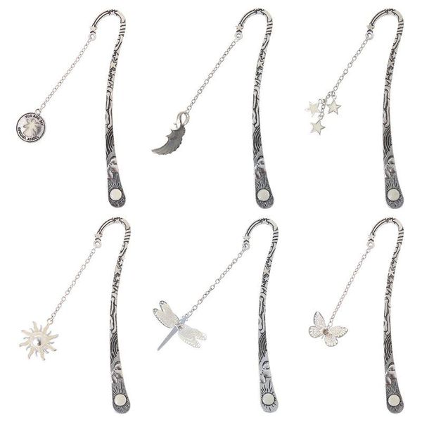 

bookmark glow in the dark luminous book marker creative stars label school office stationery