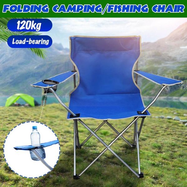 

travel ultralight folding chair outdoor camping portable beach hiking picnic seat fishing tools bear 120kg accessories