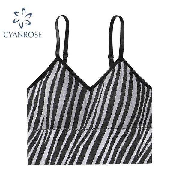 

zebra print bodycon camisole or spaghetti strap women streetwear fashion party club bar camis summer y2k clothes 210417, White