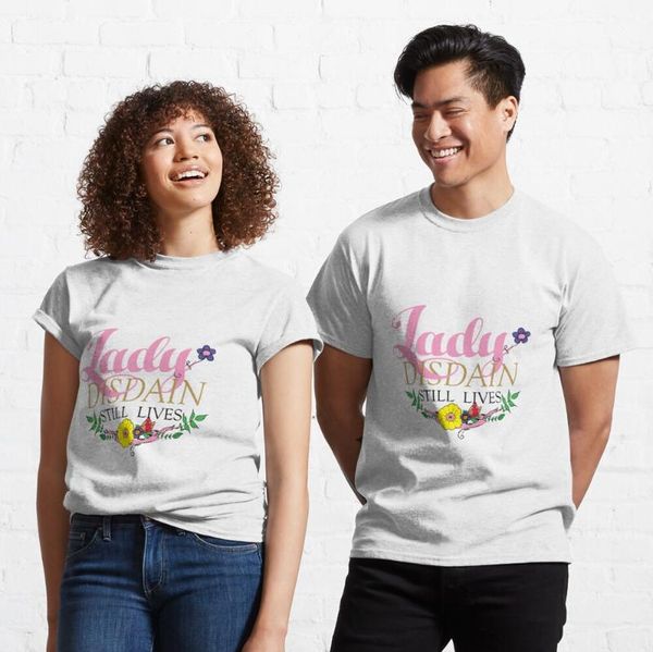 

women's t-shirt t shirt womenÂ lady disdain #2 classic, White