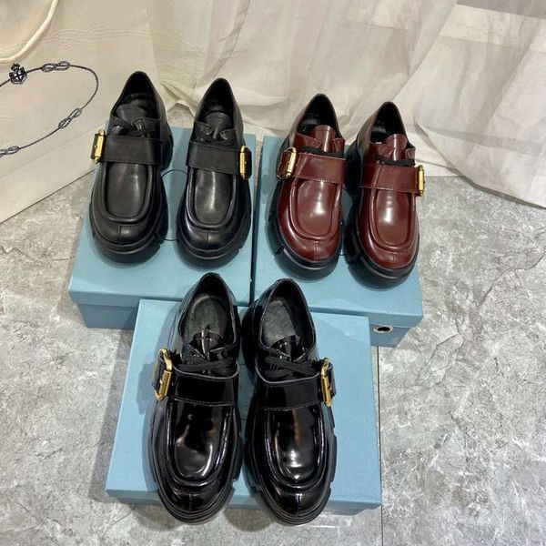 

2021 designers shoe casual shoes spring and fall fashion confortable obliques womens outdoor platform with box, Black