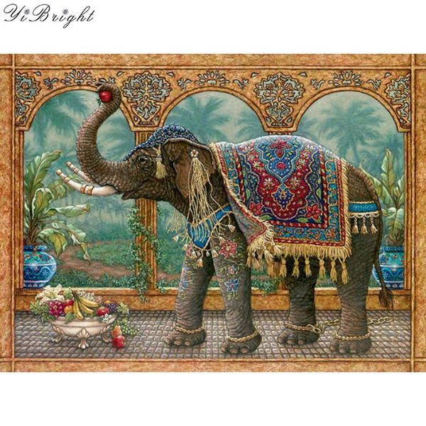 

diamond painting full square diy 5d elephant cross stitch mosaic rhinestones embroidery home decor