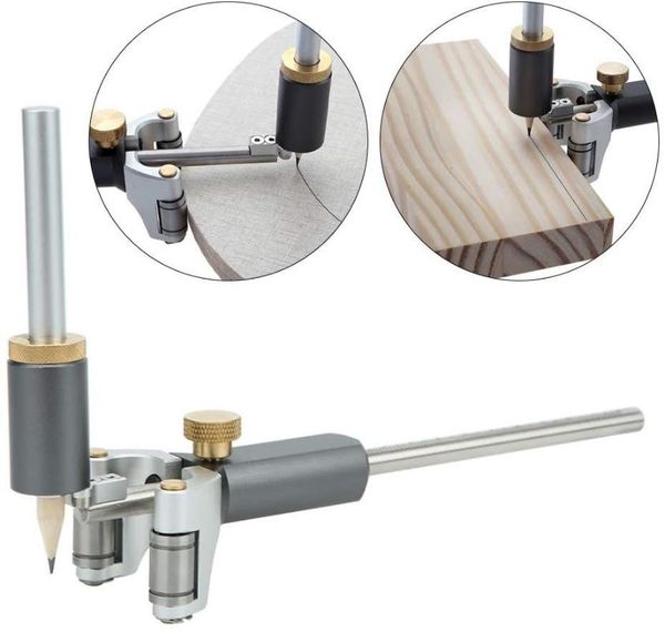 

professional hand tool sets 2 in 1 wood scribe wheel marking gauge woodworking sliding mark scraper adjustable precision linear purpose scri