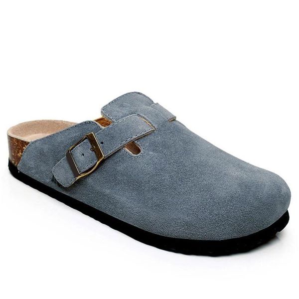 

summer beach slippers casual women buckle leather ladies, Black