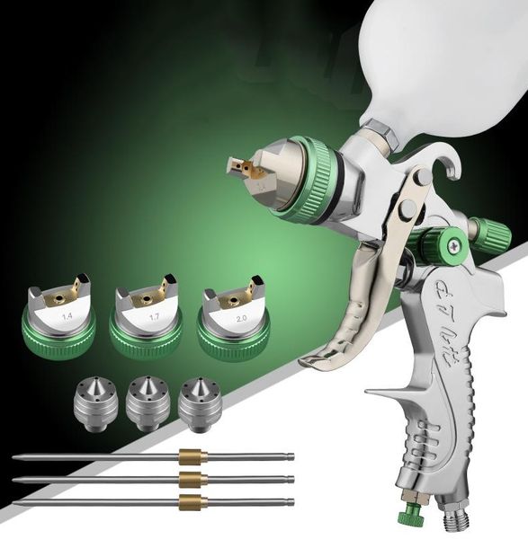 

professional spray guns high-intensity atomizer finish paint 1.4/1.7/2.0mm gun pneumatic pot