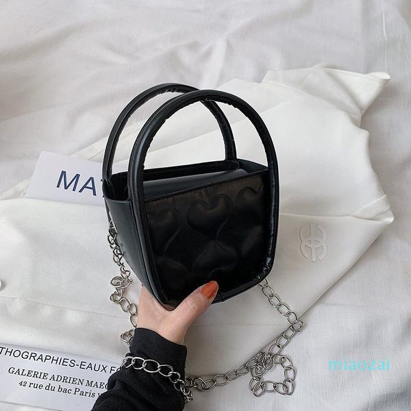 

evening bags semi-circle handbag bag female 2021 fashion chain small square ins shoulder messenger purses and handbags