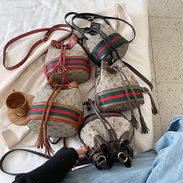 

designer luxury storage bag new bucket printing