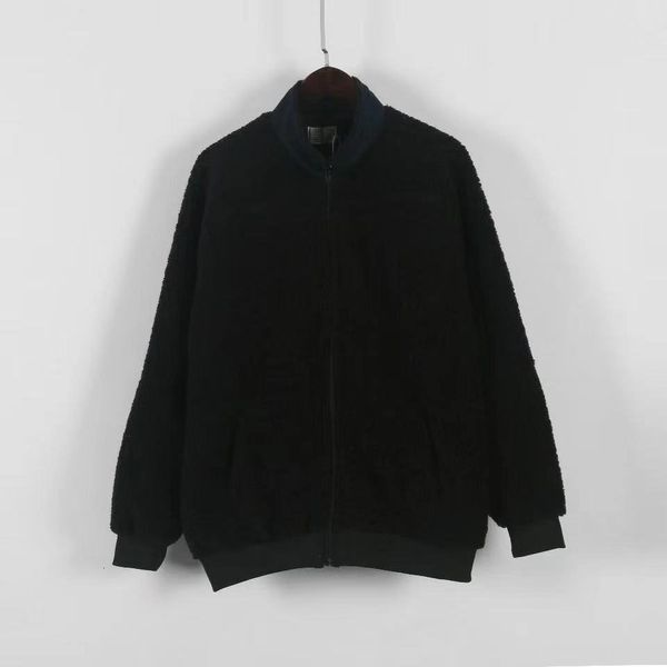 

women's jackets cavempt winter men's wool jacket woman contrast tissue neck inside the velo on right sleeve 1:1 high quality, Black;brown