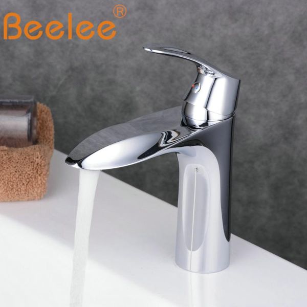 

bathroom sink faucets beelee basin mixer faucet and cold taps single handle one hole tap