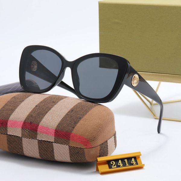 

luxury designer sunglasses brand design sunglass women men acetate superior quality eyeglass sun glasses with oringnal case, White;black
