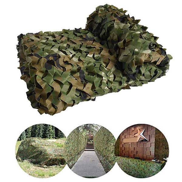 

shade hunting military camouflage nets woodland army training camo netting car covers tent camping sun shelter garden fence
