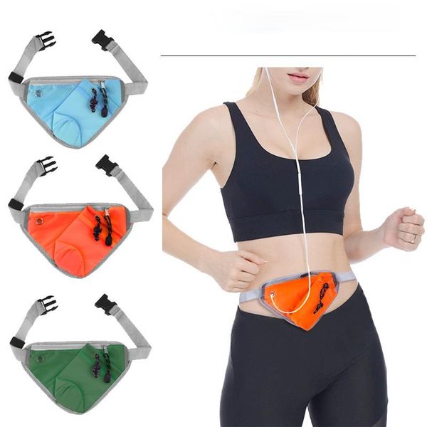 

outdoor bags running waist bag mobile phone storage water cup with reflective strip mountaineering fitness yoga