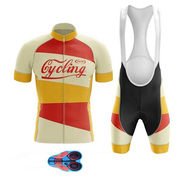 

racing sets sptgrvo hombre verano 2021 cycling jersey set mountain bike clothing bicycle wear sportswear suit ropa ciclista, Black;blue