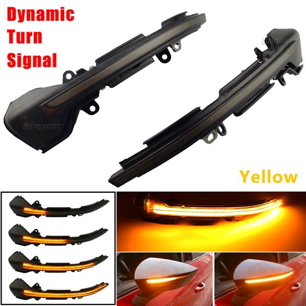 

dynamic blinker for seat leon iii mk3 5f 2013-2018 ibiza kj mk5 v arona 2017-2018 led turn signal mirror indicator light