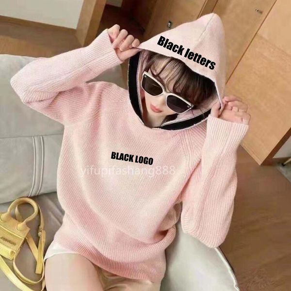

2021 autumn/winter fashion women's sweaters, party essential style women clothing, christmas gift hoodie knit sweater coat quality assu, White;black