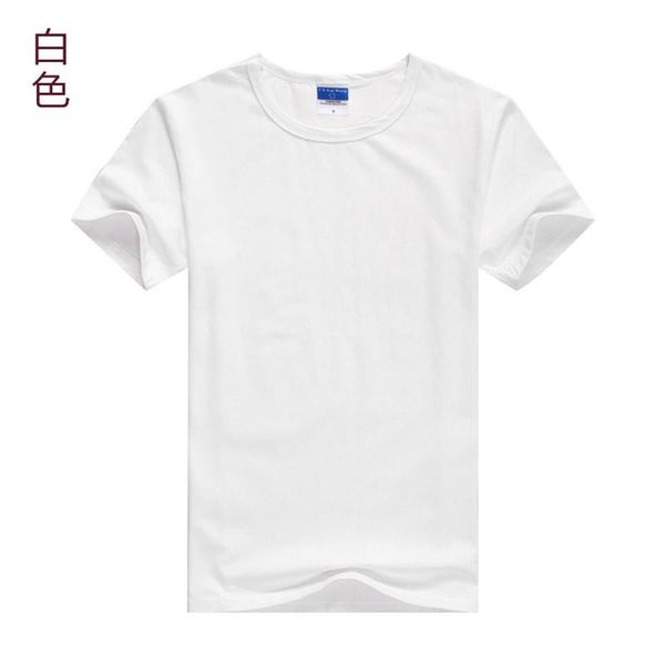 

summer men's solid color white t cotton compassionate shirt t-shirts, White;black