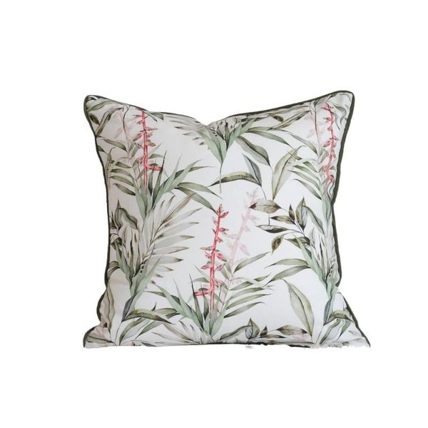 

cushion/decorative pillow green plants cushion cover couch outdoor decorative case retro american country style vintage artistic sofa chair