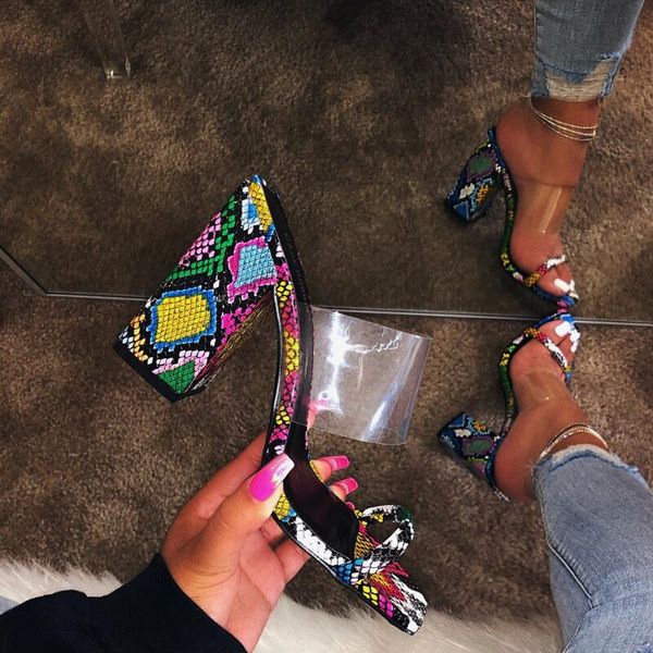 

women flip flop high-heeled color stripes fashion wild waterproof platform slippers outdoor leisure pvc slippers 210427, Black