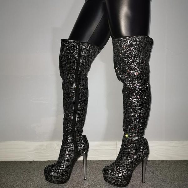 

boots d718, Black