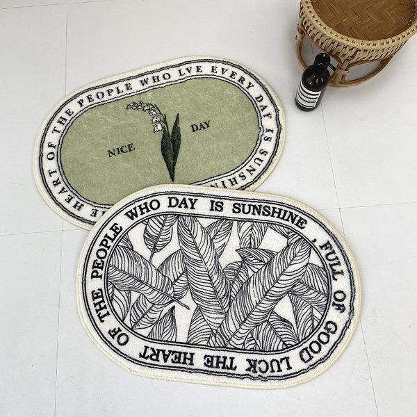 

carpets ins korea style floor mat home decoration door bathroom doormat super soft microfiber bedroom bathing rug