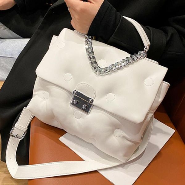 

evening bags elegant female square tote bag 2021 fashion quality pu leather women's designer handbag high capacity shoulder messenger
