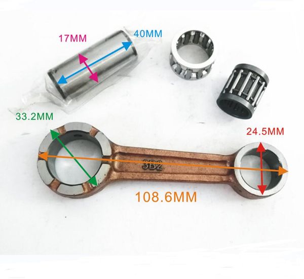 

3b2-00040-0 connecting rod kit for tohatsu outboard parts 2t 9.8hp 8hp 6hp hangkai 9.8hp