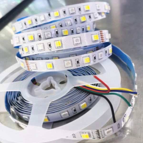 

strips rgbcct led strip light cct rgb rgbw dc12v 24v fita flexible waterproof 5m 300led brighter ws2812 sk6812
