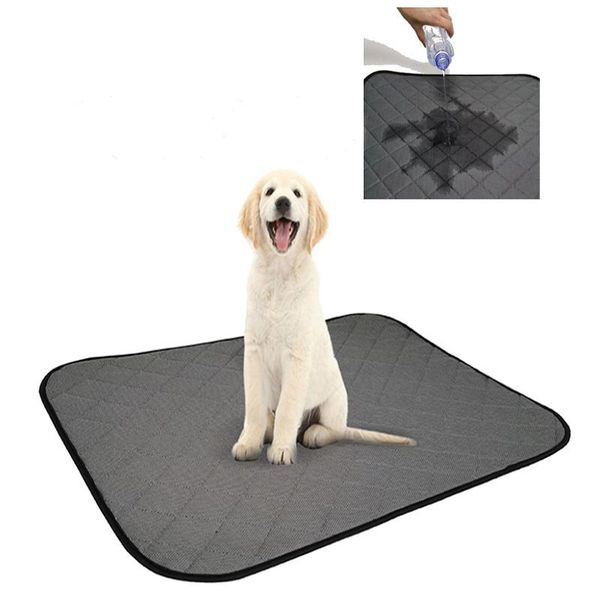 

kennels & pens washable dog pee pads diaper for dogs pet cat puppy potty training reusable bed sofa mattress protector cover