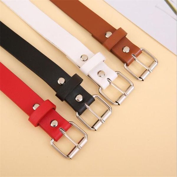 

belts women men leather belt jeans casual fashion designer female ceinture femmes width:3.8cm, Black;brown