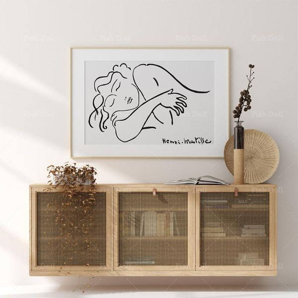 

paintings henri matisse sleeping woman print henry poster, printable, exhibition poster home decor canvas painting