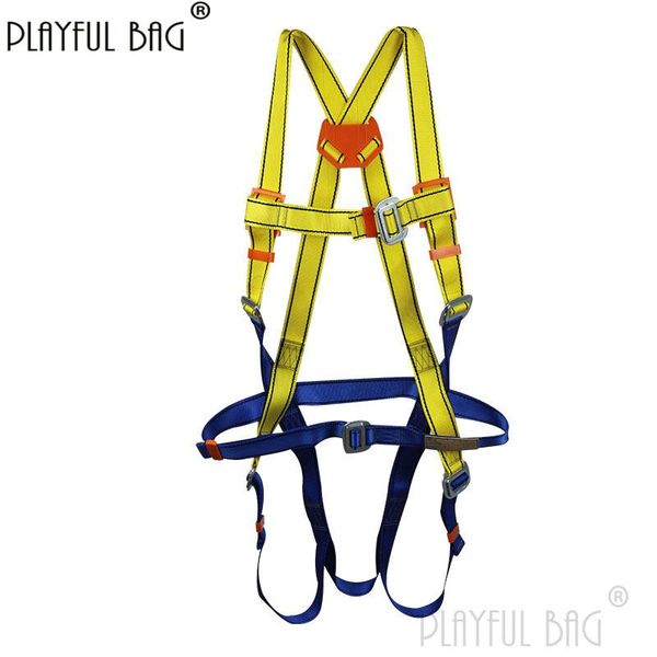 

cords, slings and webbing air conditioner installer double rope safety belt full body equipment outdoor working protection anti falling zl11