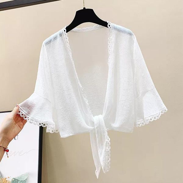 

women's t-shirt summer short-sleeved female shirts chiffon shirt white plus size