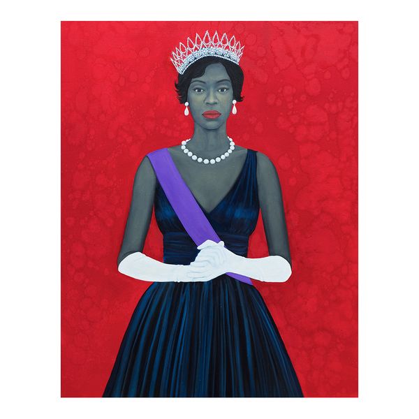 

Amy Sherald Welfare Queen Painting Poster Print Home Decor Framed Or Unframed Photopaper Material