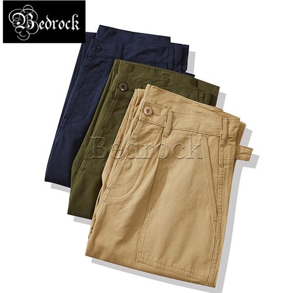 

japanese-style tooling okonkwo retro military uniform bread pants men's overalls ami khaki casual trousers, Black