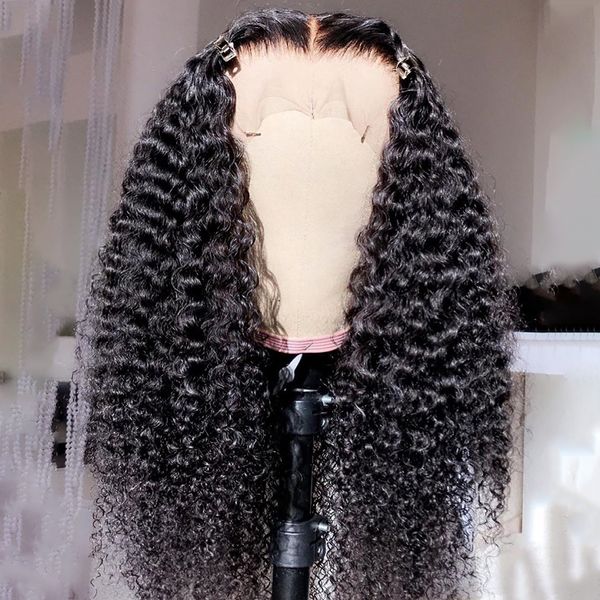 

diva1 hd lace wigs frontal human hair wig for black women wholesale remy brazilian curly front pre-plucked with baby hairs 150%density, Black;brown