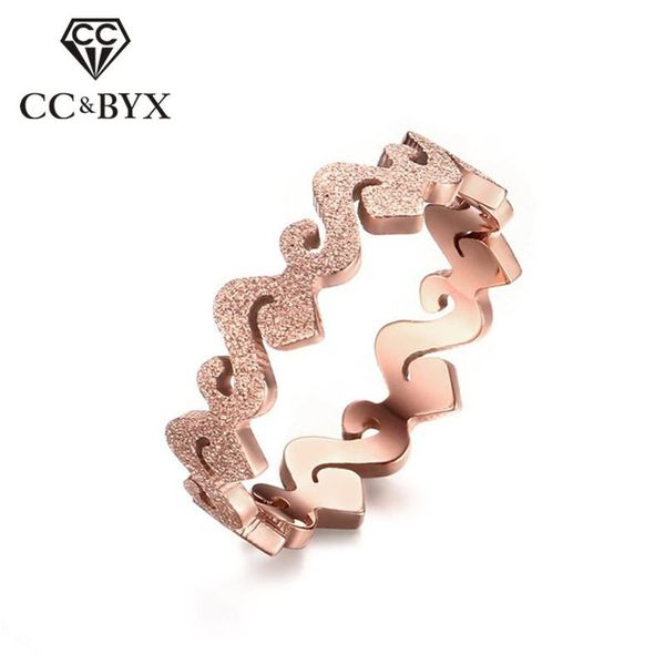 

wedding rings bijouterie couple for women titanium steel dull polish lovers' men ring bridal jewelry drop 1292, Slivery;golden