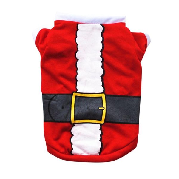 

dog apparel pet dogs vest christmas costume cute cartoon shirt dress xmas for kitty