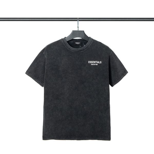 

brand summer new fog wash california beach scenery p album short sleeve unisex, White;black