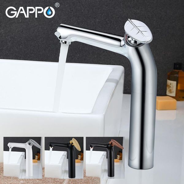 

bathroom sink faucets gappo basin mixer taps faucet deck mounted water waterfall