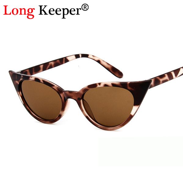 

designer sunglasses long keeper eyewear womens cat eye vintage retro laides mirror gafas uv400 male driving goggles sun glasses ld1, White;black