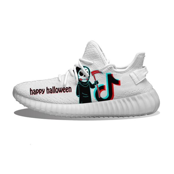 

diy custom happy halloween tik tok running sho mh printed mens womens trainers outdoor sports sneakers