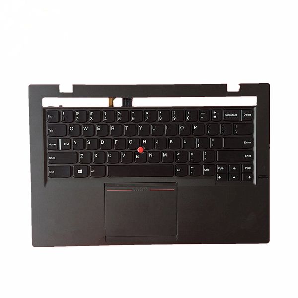 Teclado novo/ origin para lenovo thinkpad x1 carbono 2ª geração de retroilumos com backlit w/ palmrest moldura touchpad 04x6562 00hm000 0c45069 04x6592