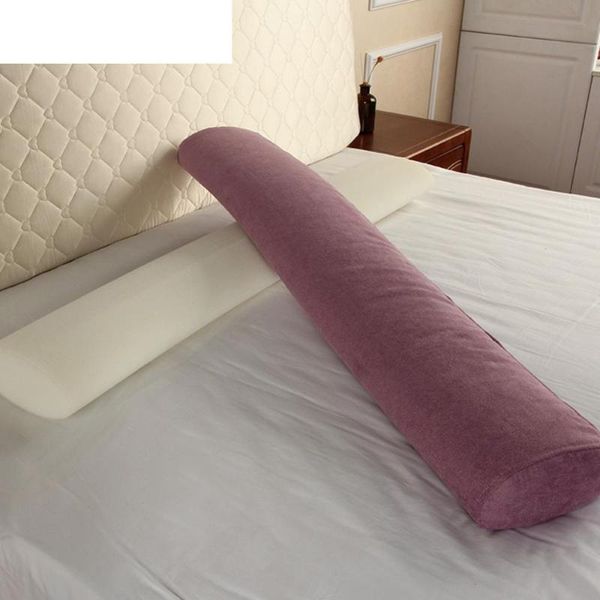 

pillow ehomebuy solid crystal velvet oval long soft cushion pillows modern cushions washable sleeping