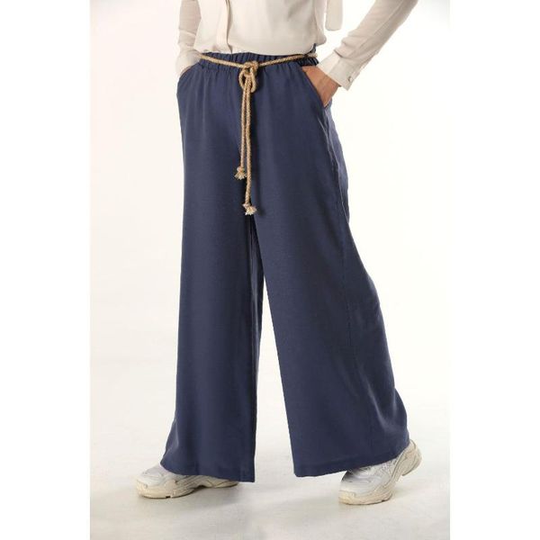 

women's pants & capris hijab tencel, Black;white