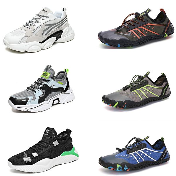 

men lightweight summermen's shoes sports breathable casual white black blue trendy youth running sneakers color fifteen